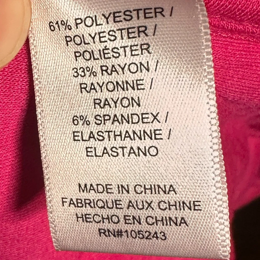 NWT Bobeau Quilted Button Front Cardigan Jacket Fuchsia Pink Women’s XS